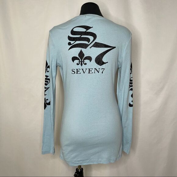 Seven7 Long Sleeve T-Shirt - Women’s S - Picture 3 of 7